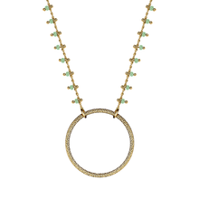 Bild in Galerie hochladen, Charlotte la diaphine - Goldenes Wassergrün