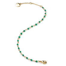 Charger l'image dans la galerie, Rosalie - Doré Onyx vert