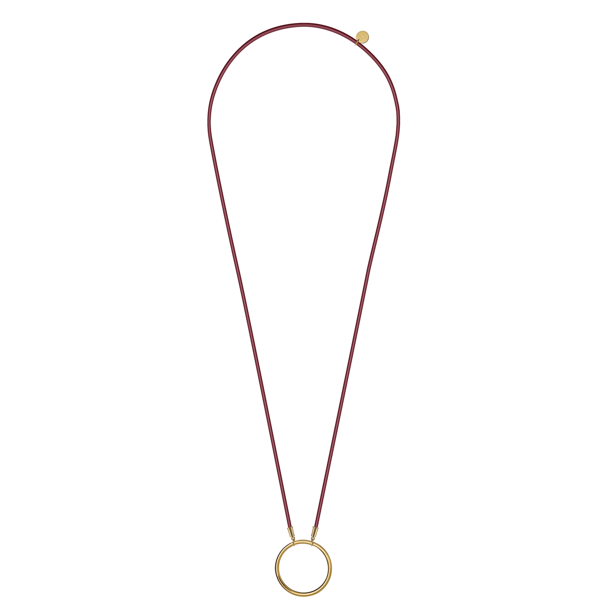 Aimée la tendre - Dorado burdeos – detalle