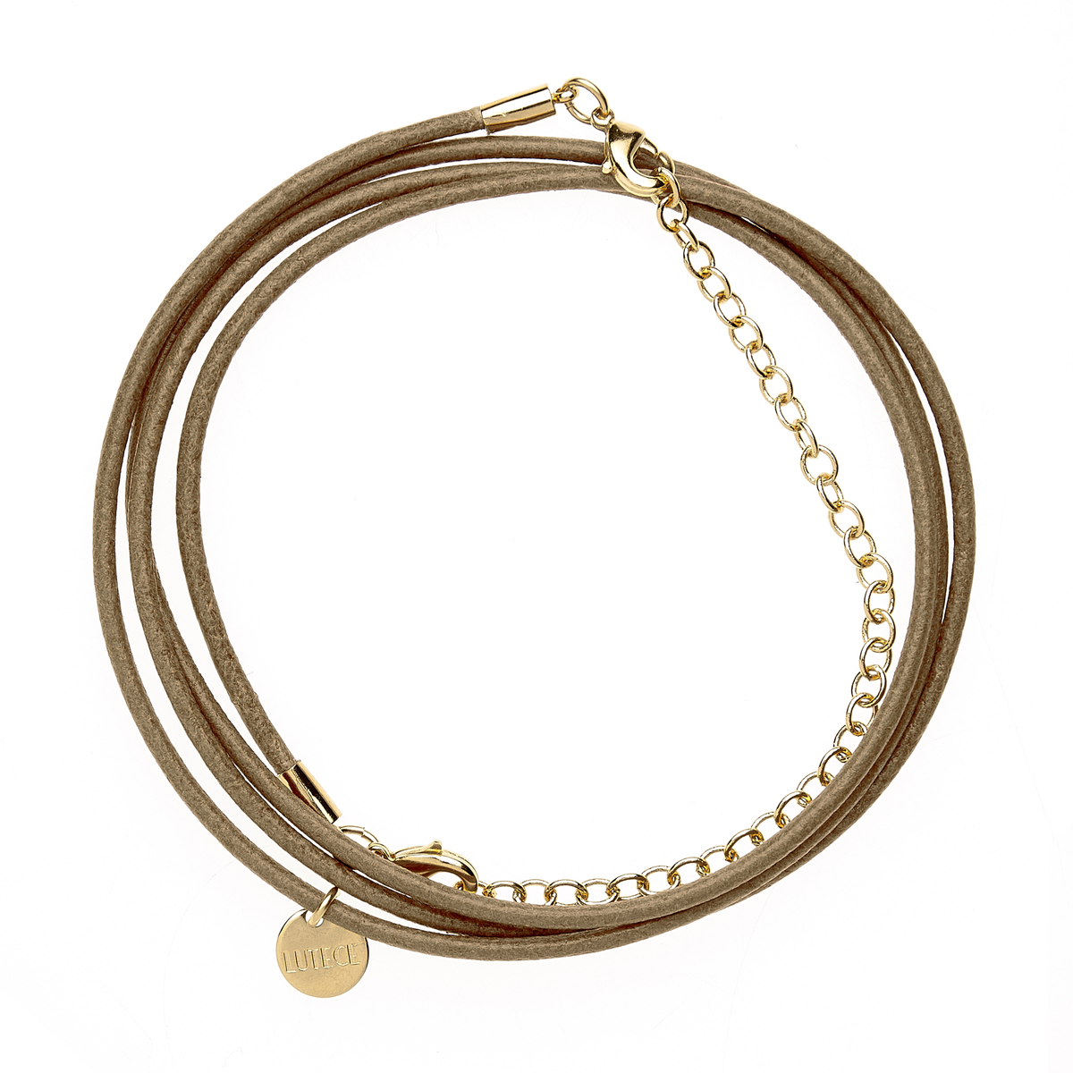 Aimée la troublante - Camel dorado – detalle