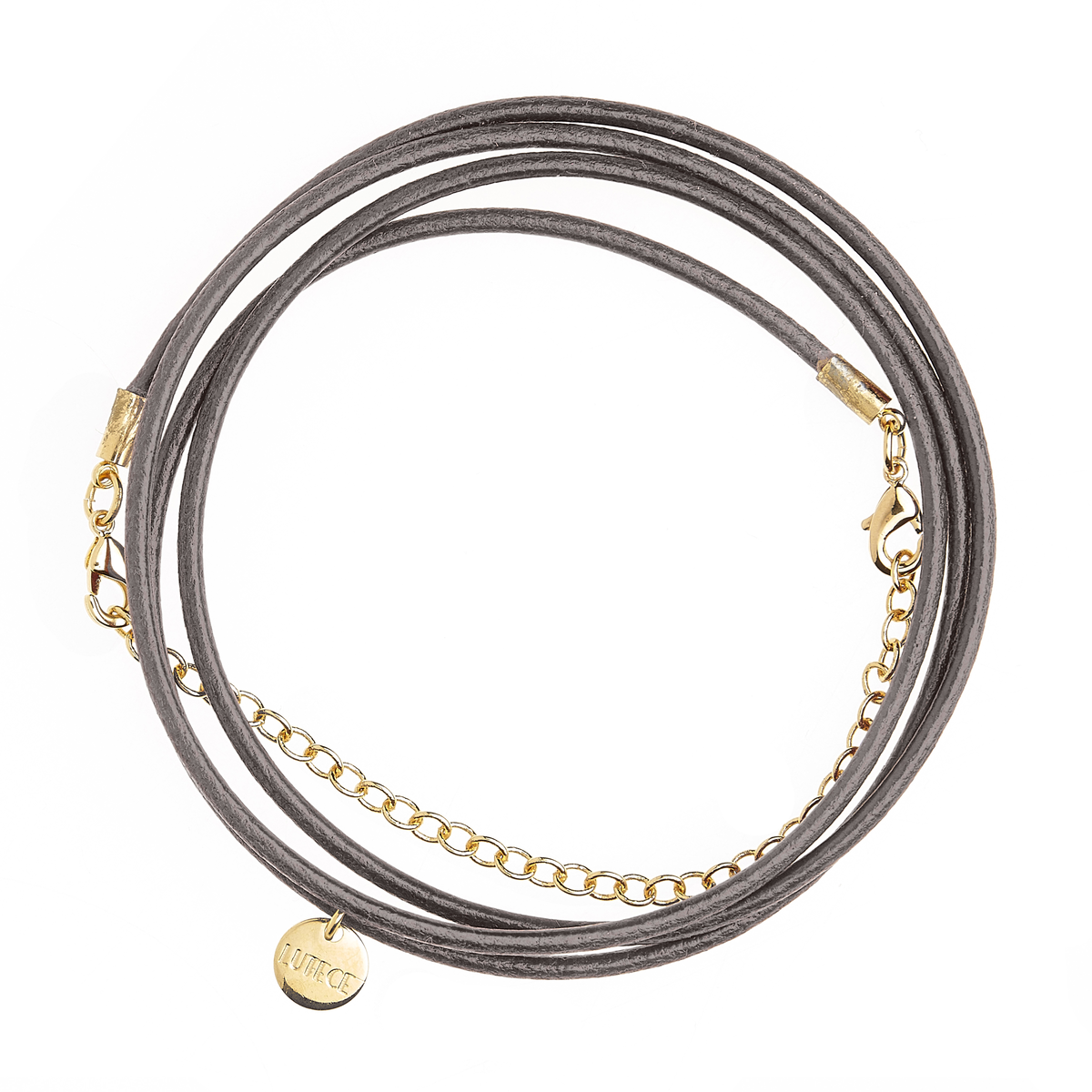 Aimée la delicate - Gris dorado – detalle