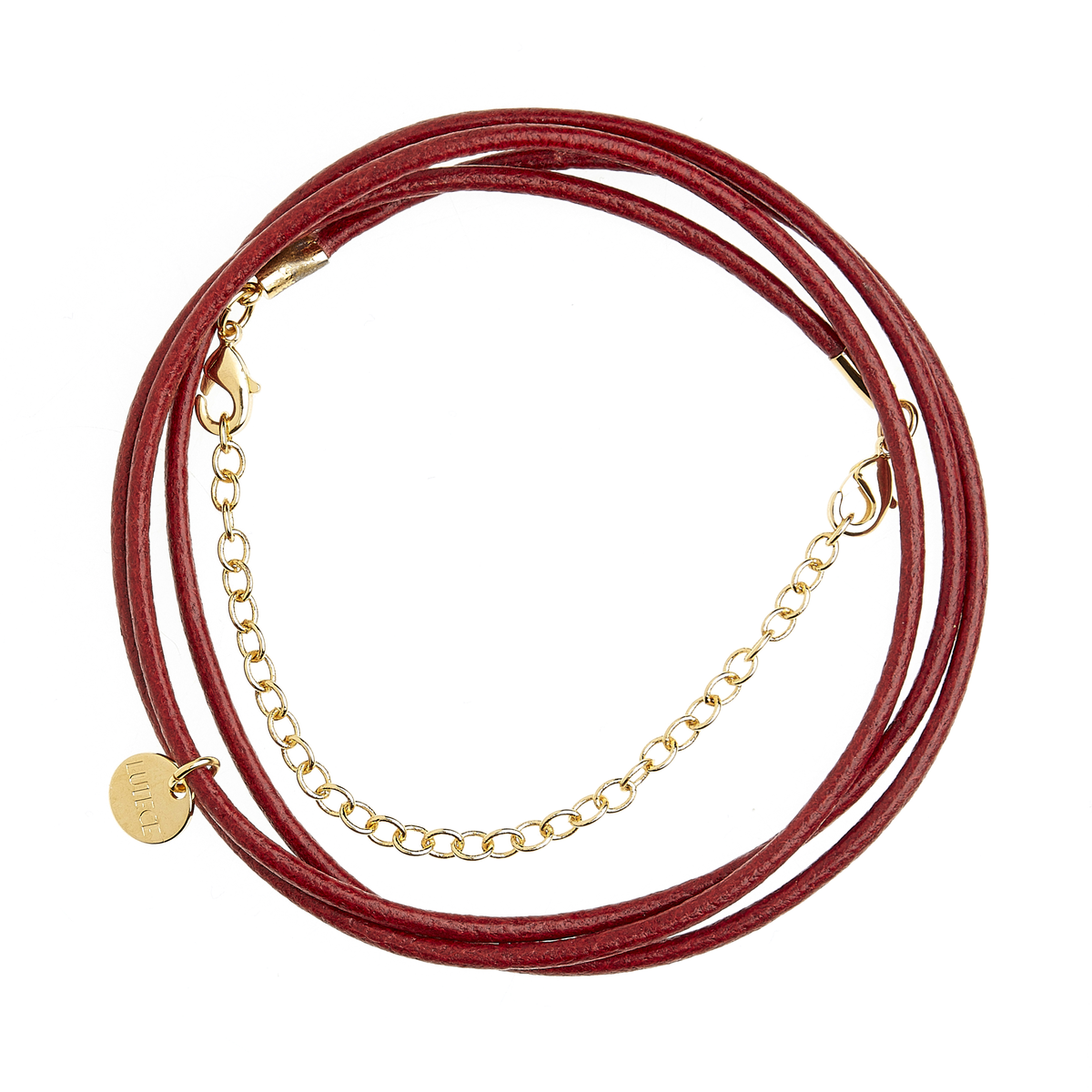 Aimée l'exquise - Dorado rojo – detalle