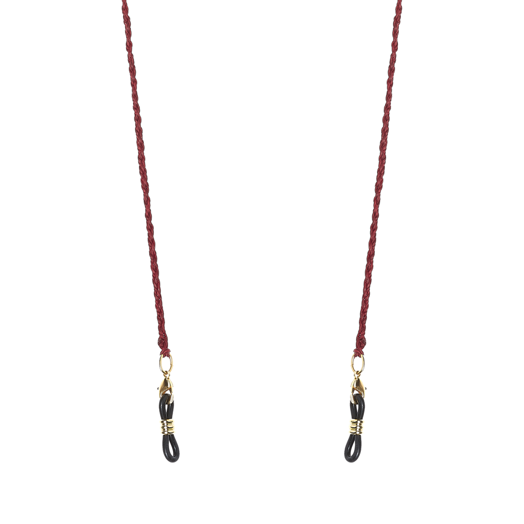 Alice la Pourprée - Bordeaux macramé