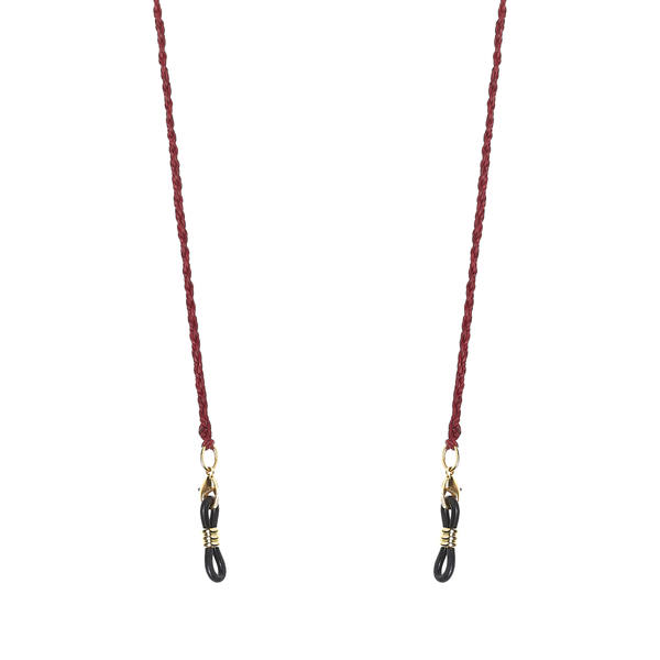 Alice la Pourprée - Bordeaux macramé