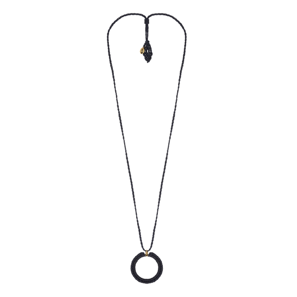 Alice la bohème - Navy blue macramé