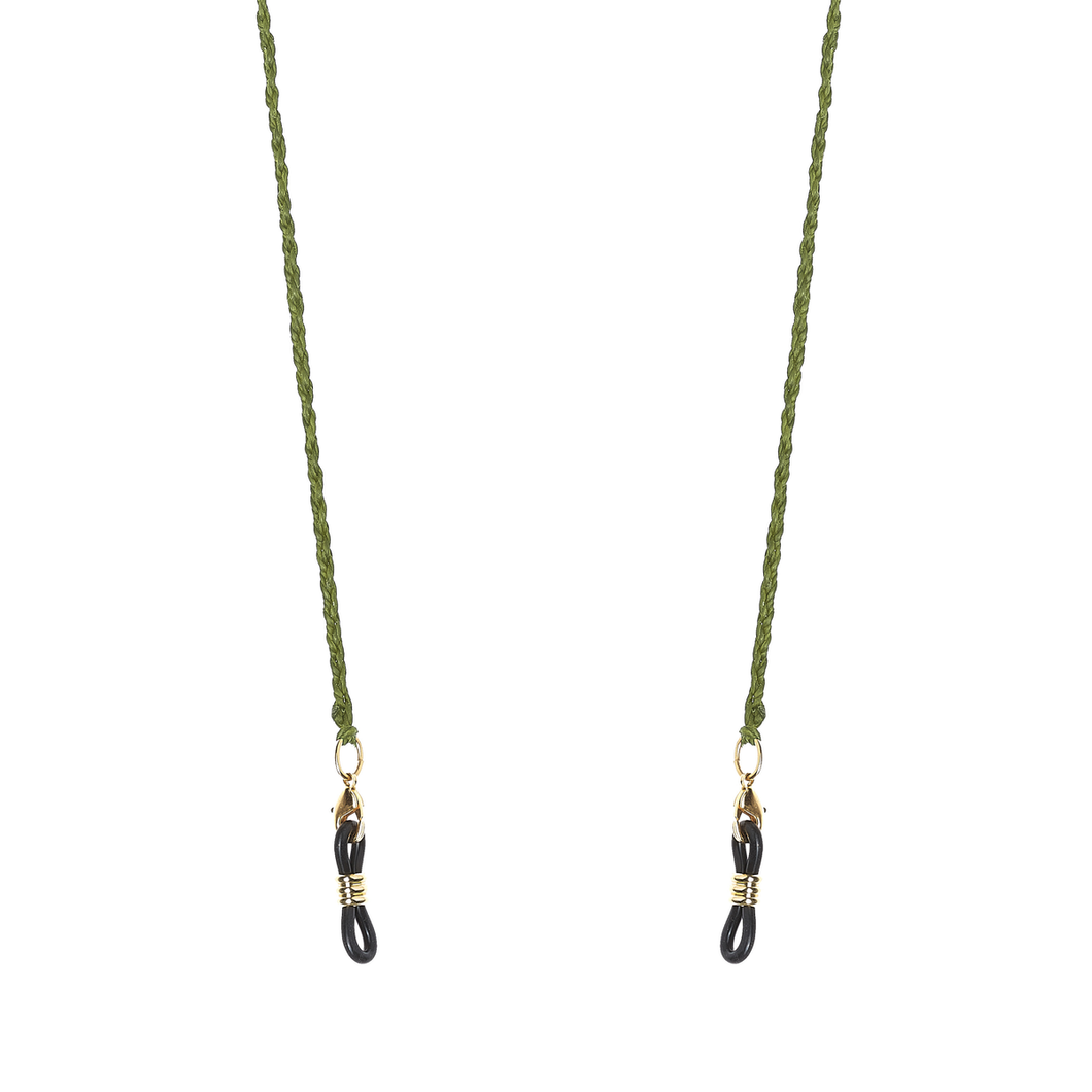 Alice l'olive - Khaki Green Macramé