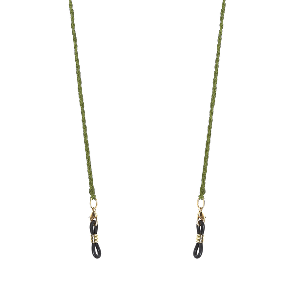 Alice l'olive - Khaki Green Macramé