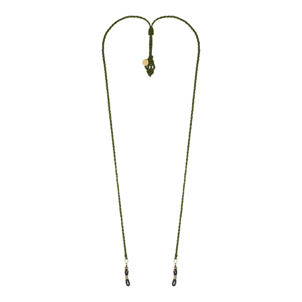 Alice l'olive - Khaki Green Macramé