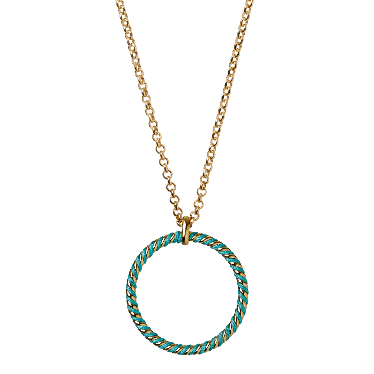 Ariane l'amoureuse - Doré turquoise – Lutece