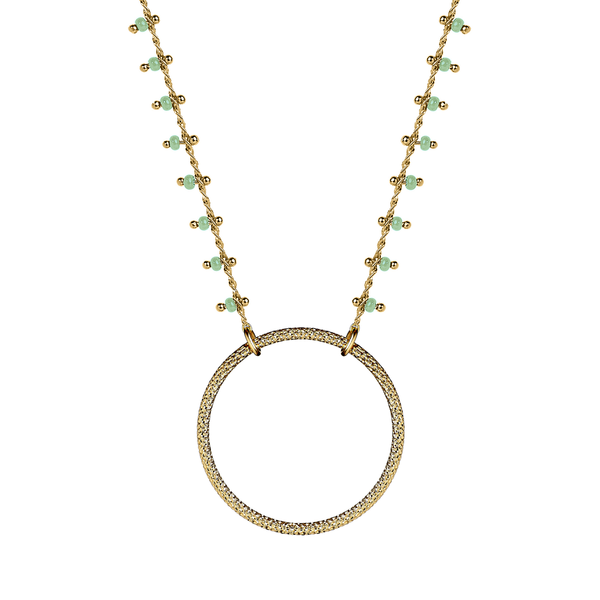 Charlotte la diaphine - Wassergrün vergoldet