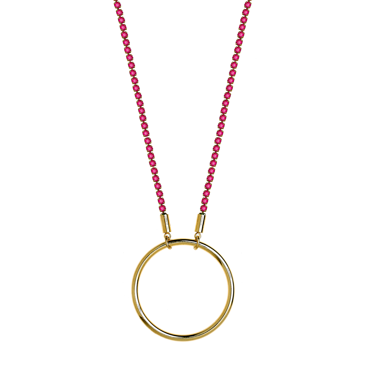 Jacqueline la radieuse - Doré rose fluo – Lutece