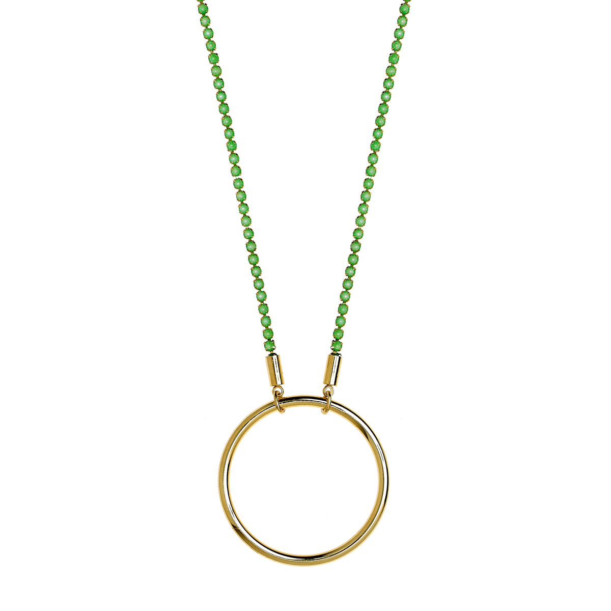 Jacqueline la vibrante - Doré vert fluo – Lutece