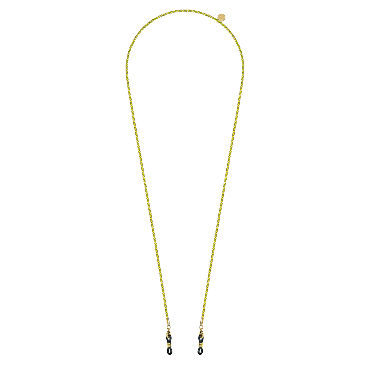 Jacqueline l'audacieuse - Dorado amarillo neón – detalle