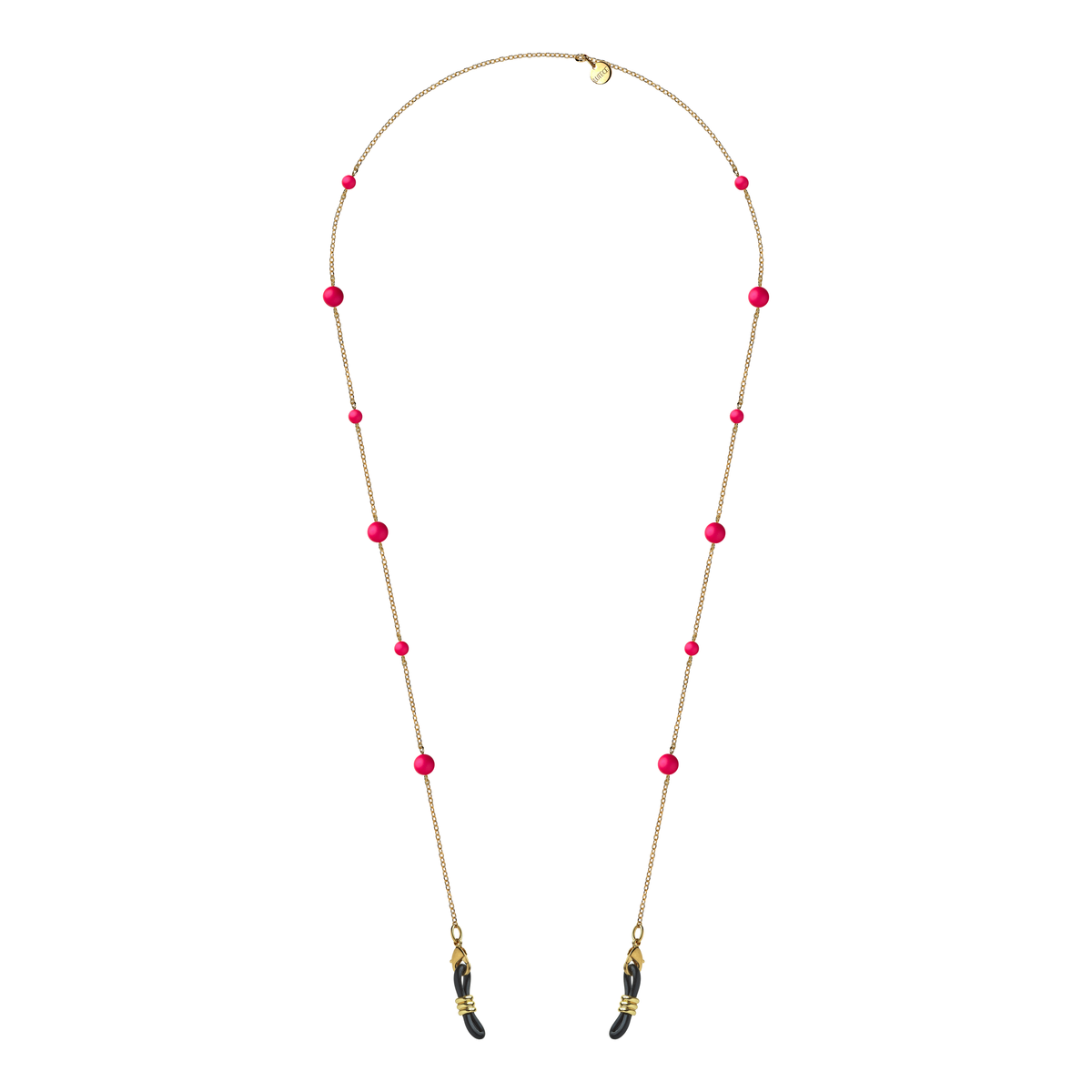 Joséphine la vibrante - Rosa dorado flúor – detalle