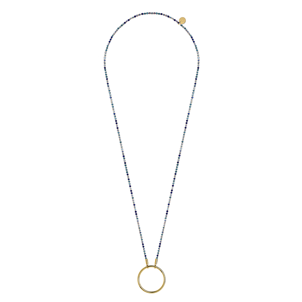 Fesselnde Jacqueline - Golden multicolor blau