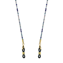 Charger l&#39;image dans la galerie, Jacqueline la captivante - Doré multicolore bleu
