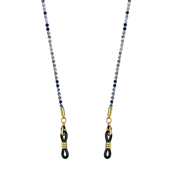 Jacqueline la captivante - Doré multicolore bleu