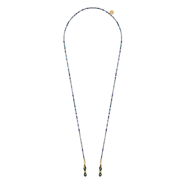 Jacqueline la captivante - Doré multicolore bleu