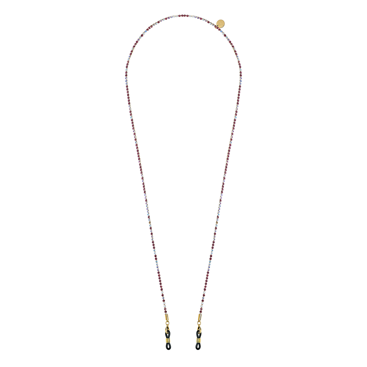 Jacqueline l'étincelante - Dorado multicolor rosa – detalle