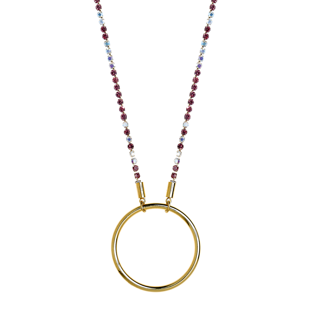 Jacqueline l'étincelante - Doré multicolore rose – Lutece