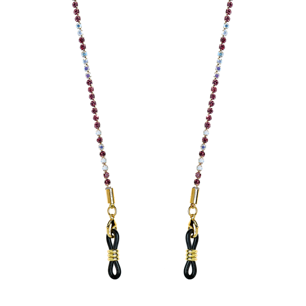 Jacqueline l'étincelante - Doré multicolore rose