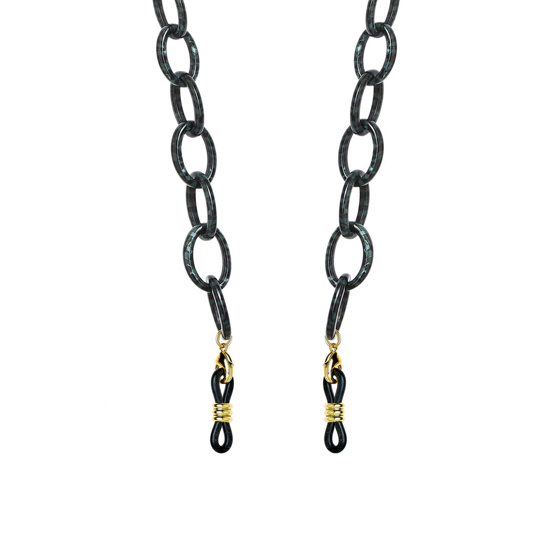 Michèle l’Émeraude - doré vert