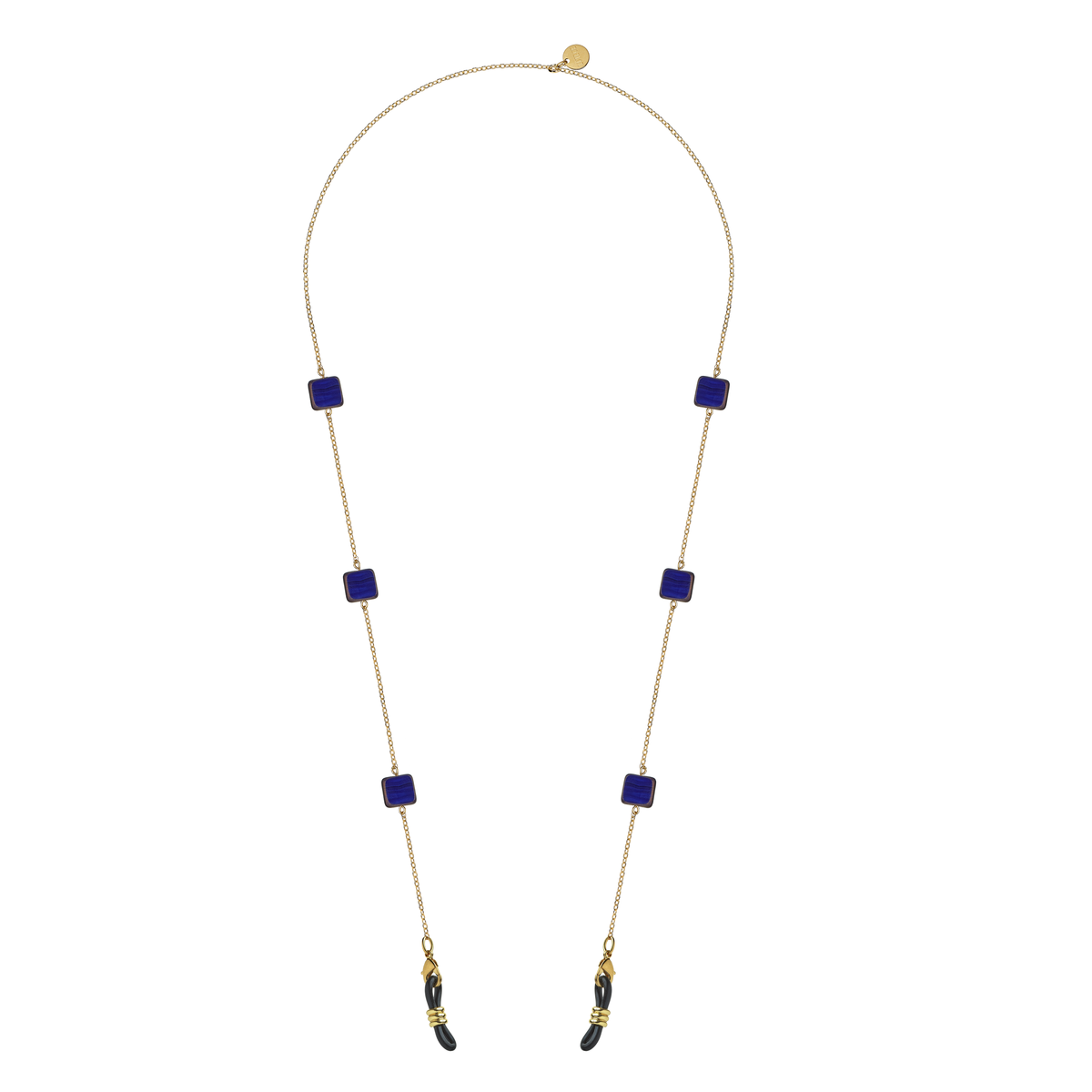 Nicole la mysterieuse - Doré bleu roi – détail
