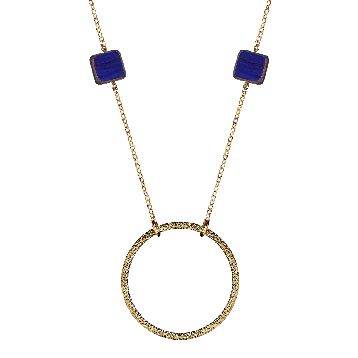 Nicole la mysterieuse - Doré bleu roi – Lutece
