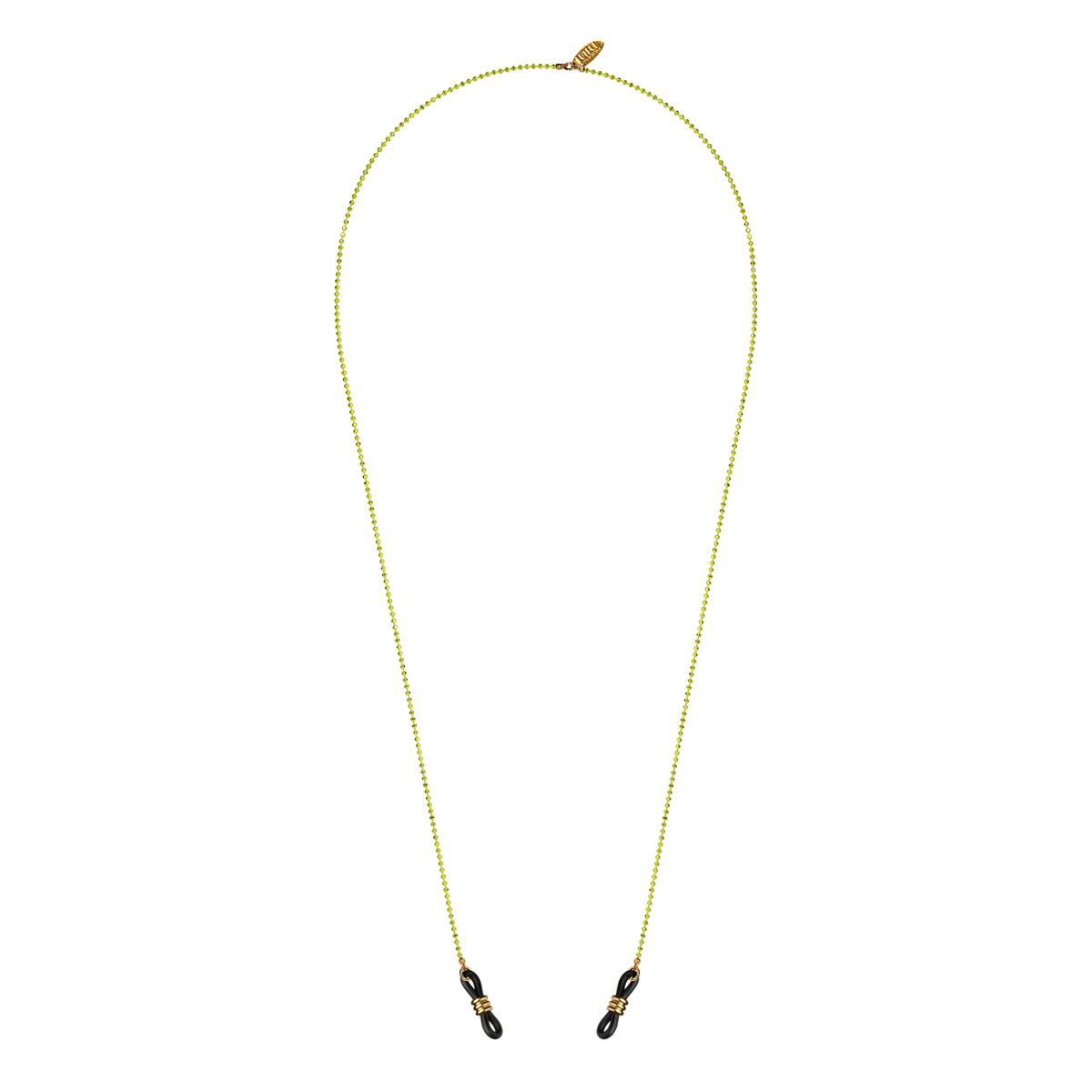 Cadena para gafas Camille la solaire Amarillo fluorescent – Lutece