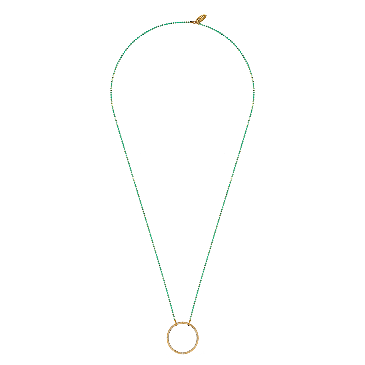 Camille la printanière - Vert d'eau – détail