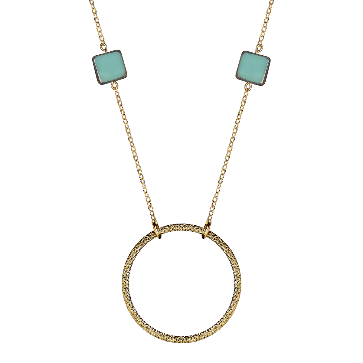 Nicole la rafraichissante - Doré turquoise – Lutece